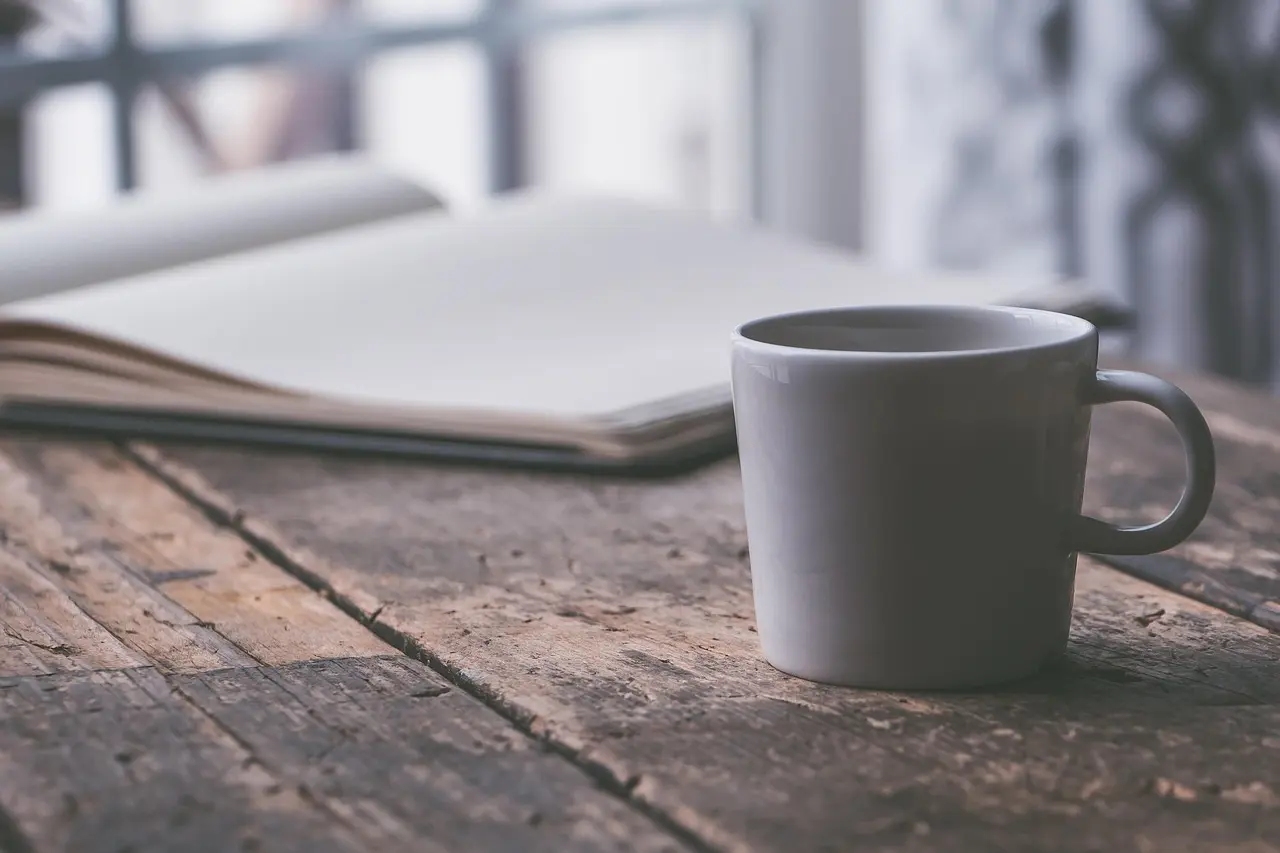 A person journaling as part of a mental-health routine